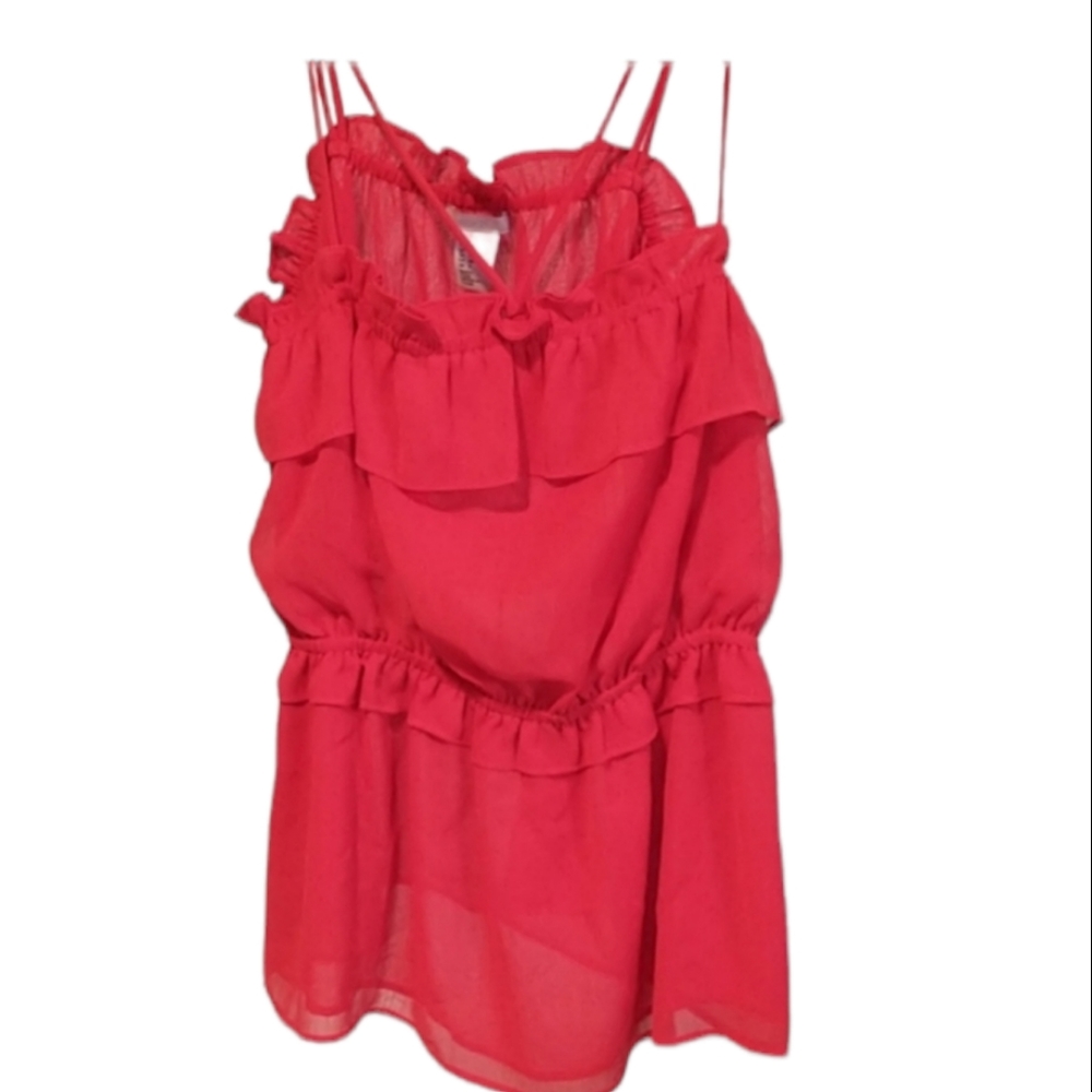 H&M Spaghetti Top Red